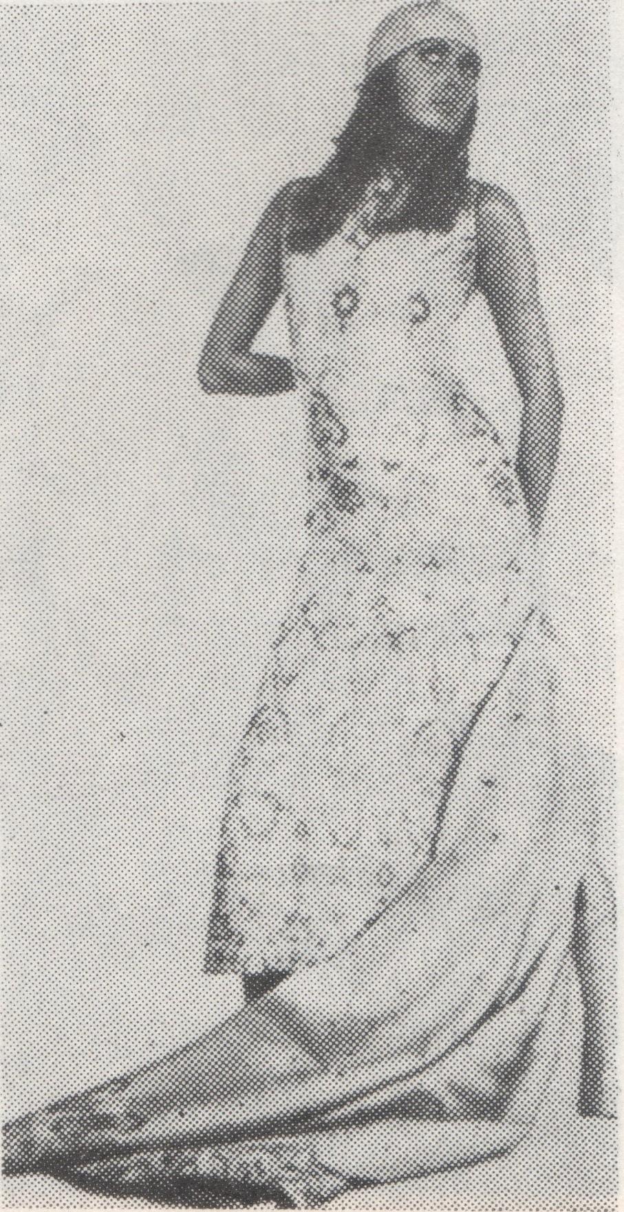 Вечернее платье. Журнал «Linea Italiana». Сезон 1970/71