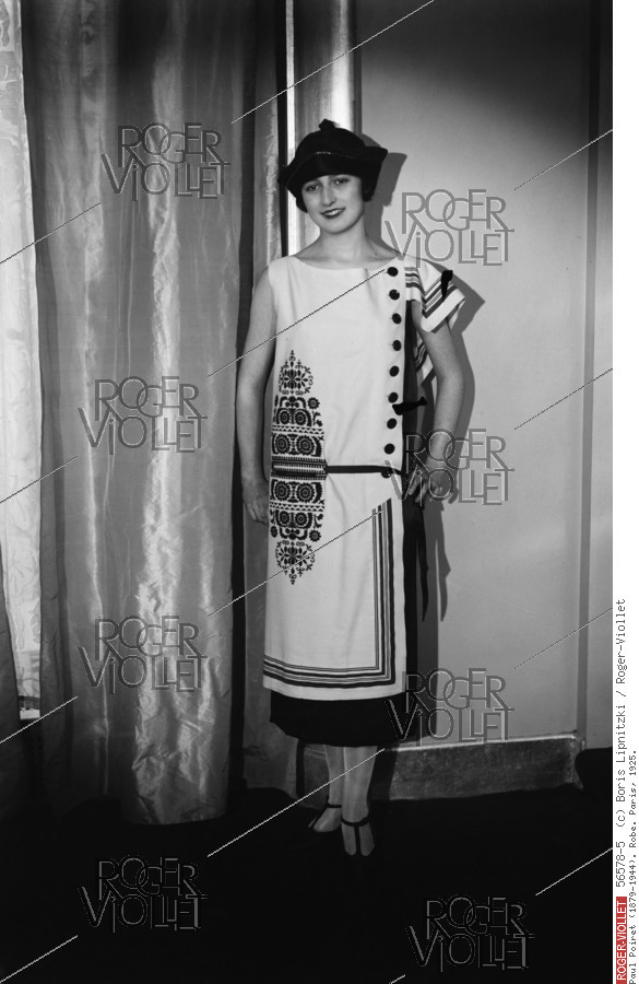 Платье кутюрье Поля Пуаре 1925 год