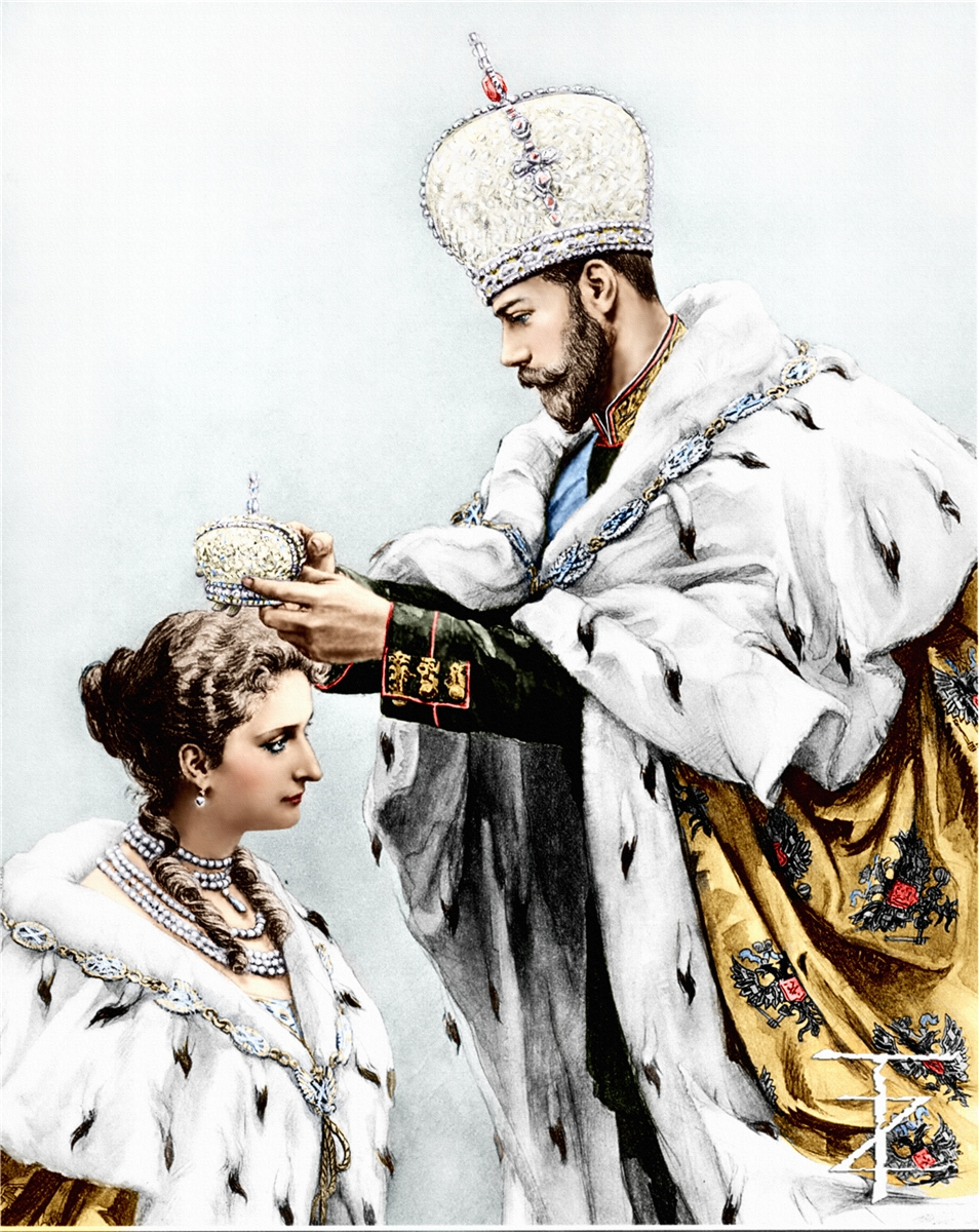 Коронация Николая II и Александры Федоровны
