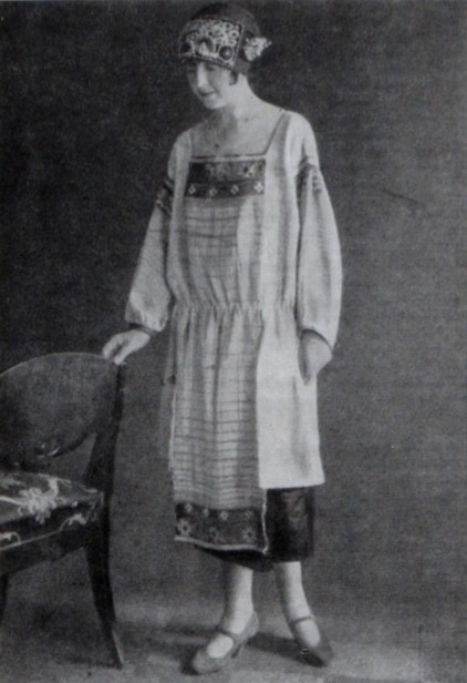 Платье из ситца от Ламановой