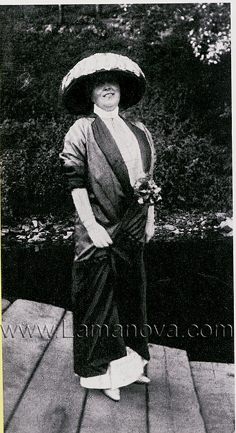 Nadezhda Lamanova. 1910