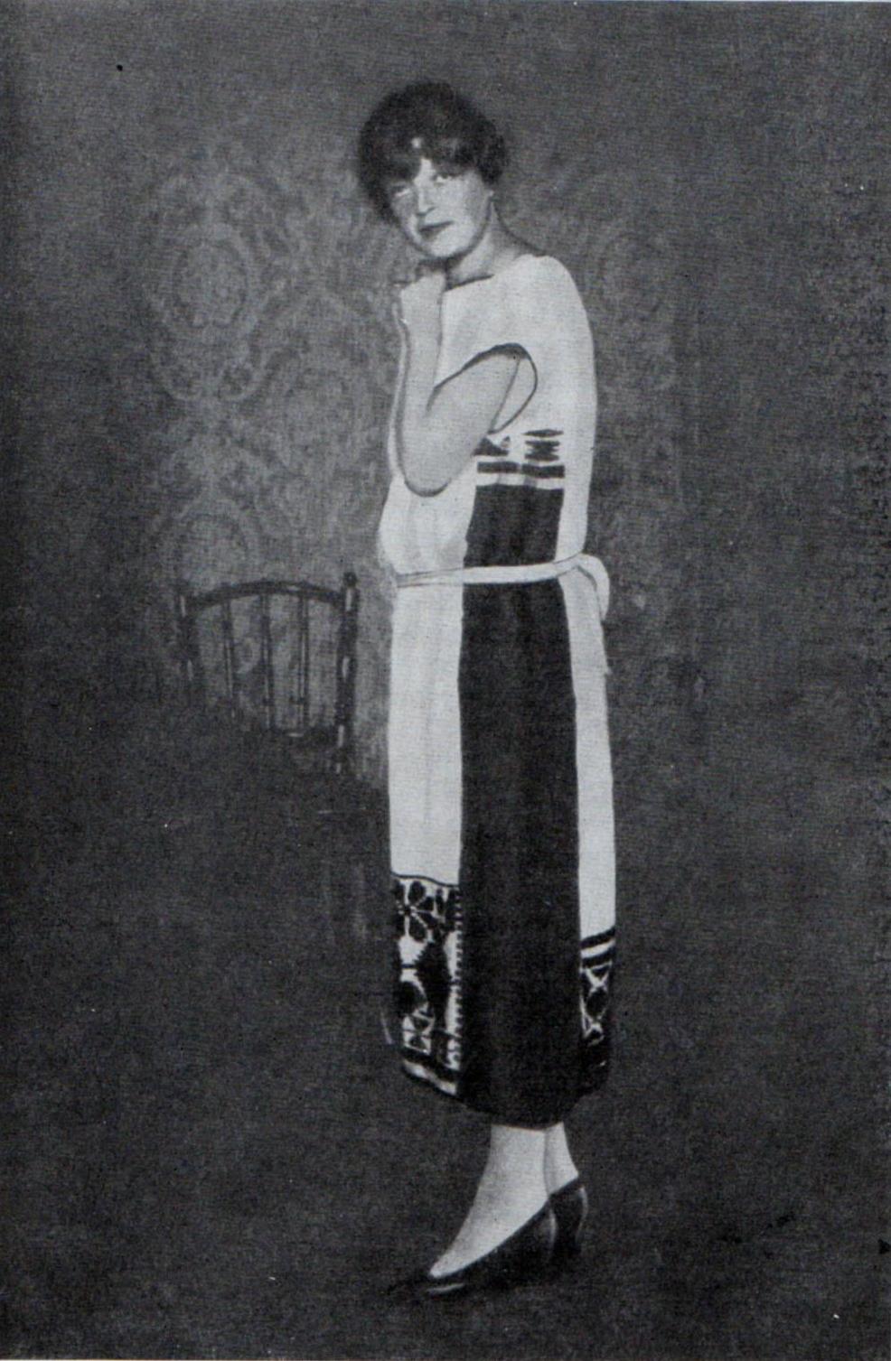 Модель Ламановой 1923