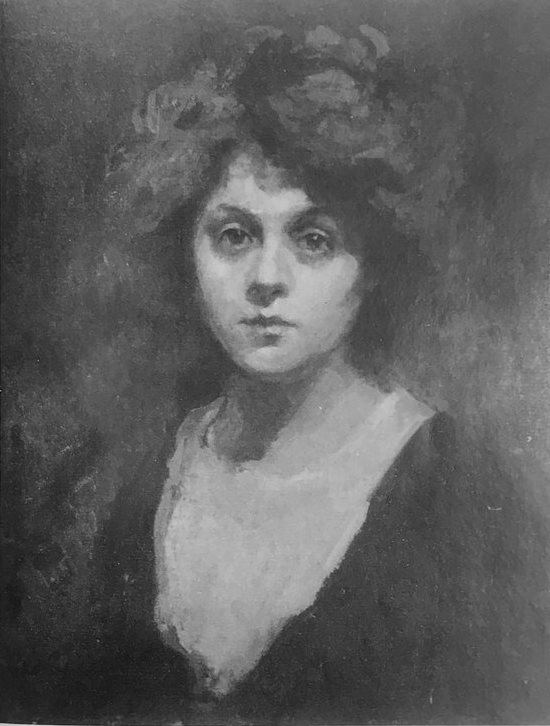 Портрет Надежды Ивановны Комаровской 1910-е