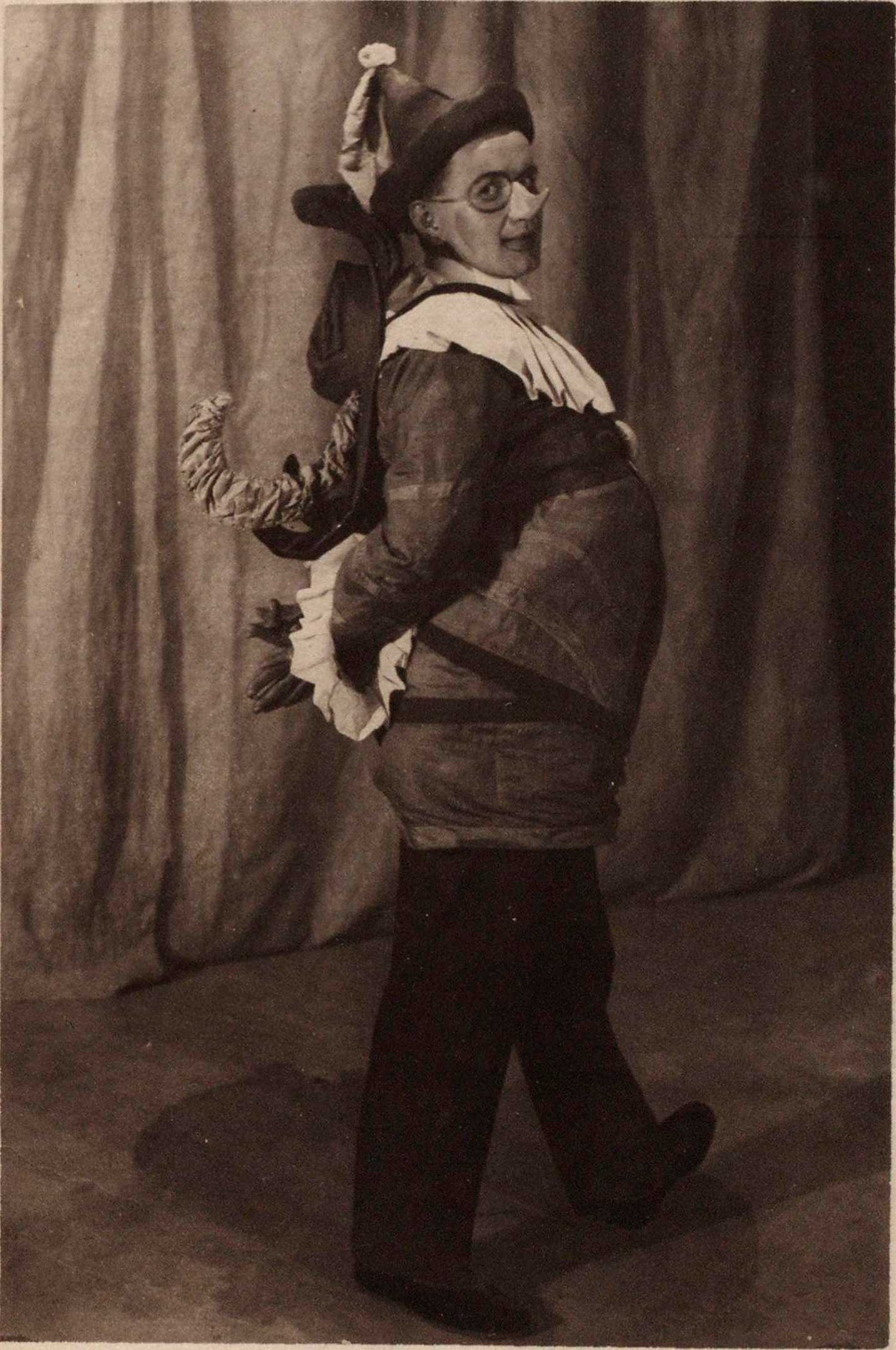 Борис Васильевич Щукин в роли Тартальи. Спектакль «Принцесса Турандот». 1922 год