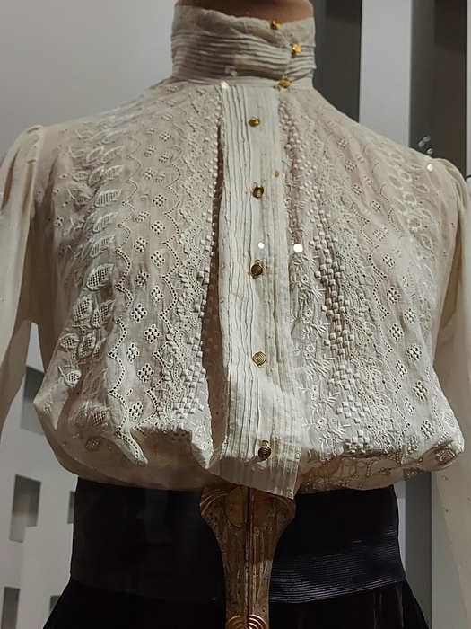 Дневной костюм 1900-е. Блузка
